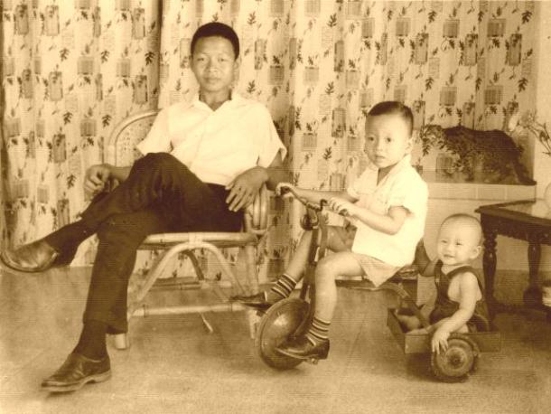 Arief, Budi dan Rudi : Saturday :  1. January 1966