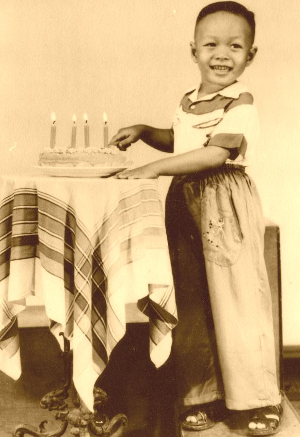 Umur 4 Tahun : Tuesday : 17. August 1954