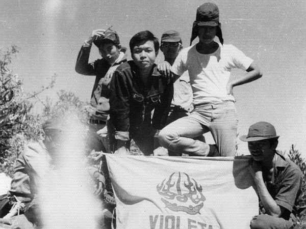 Bertemu dengan group pendaki lain : Thursday : 20. August 1970