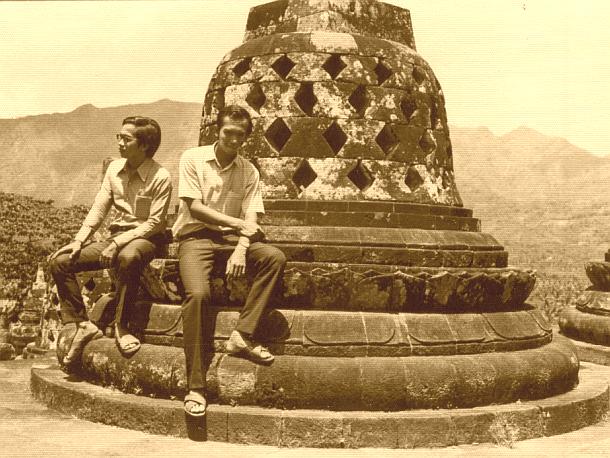 Borobudur, 30 Maret 1972 : Thursday : 30. March 1972