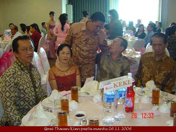 Goei Thwan Kien Mantu : Sunday : 26. November 2006