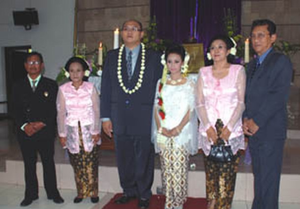 Freddy Harryanto Susanto (3D 1969) dan Yatmi ngunduh mantu : Sunday : 04. March 2007