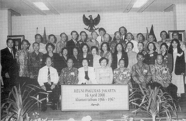 Reunie PAKUMAS di Jakarta : Thursday : 15. June 2000