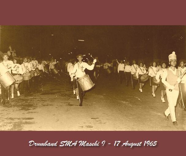 Drumband SMA Masehi I : Tuesday : 17. August 1965