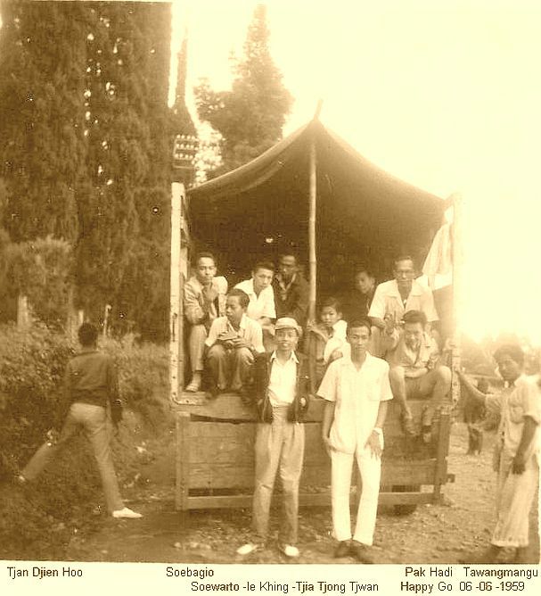 Picnic naik Truck ke Tawangmangu : Saturday :  6. June 1959